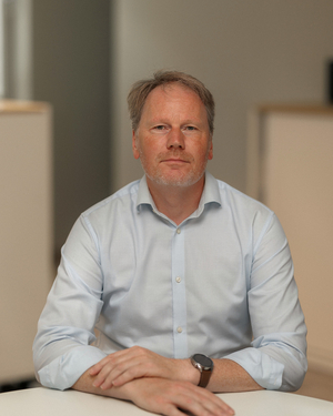 Portret van Nico Louagie, COO landmeten bij Sabbe